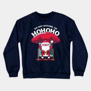 Santa Claus Out of Office Crewneck Sweatshirt